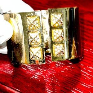 Vintage Signed Classic Victoria Secret Statement Bangle As Is No Returns